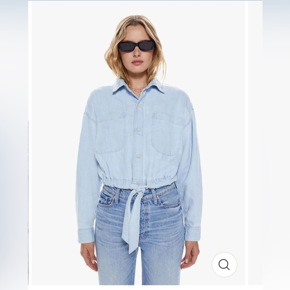 MOTHER Light Blue denim shirt